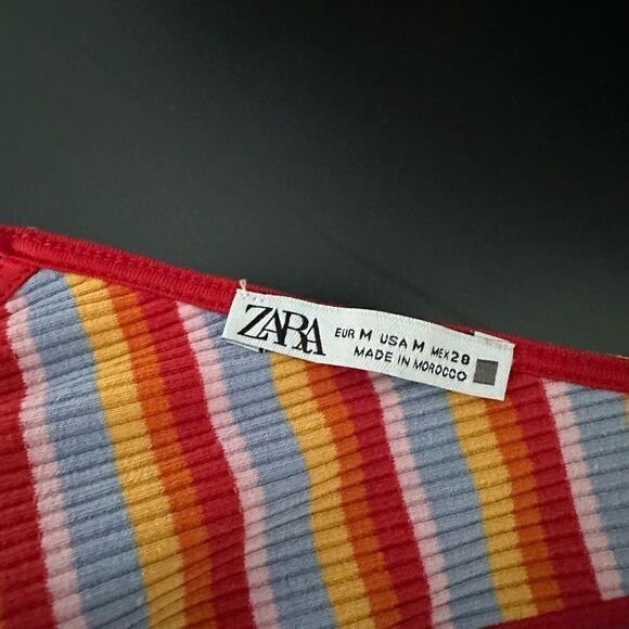 Zara orange, maxi sundress with open back. - Picture 2 of 5